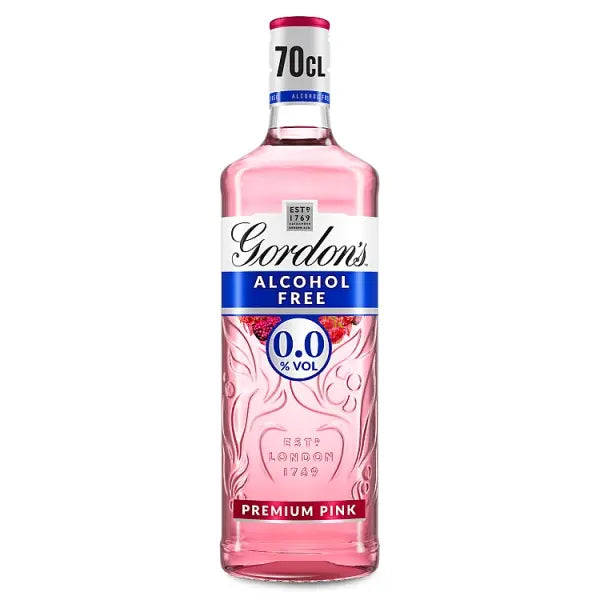 Gordon's Premium Pink Alcohol Free Spirit 0% 70cl