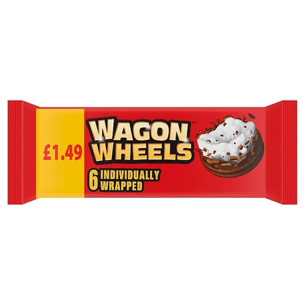 Burtons Wagon Wheels 220g