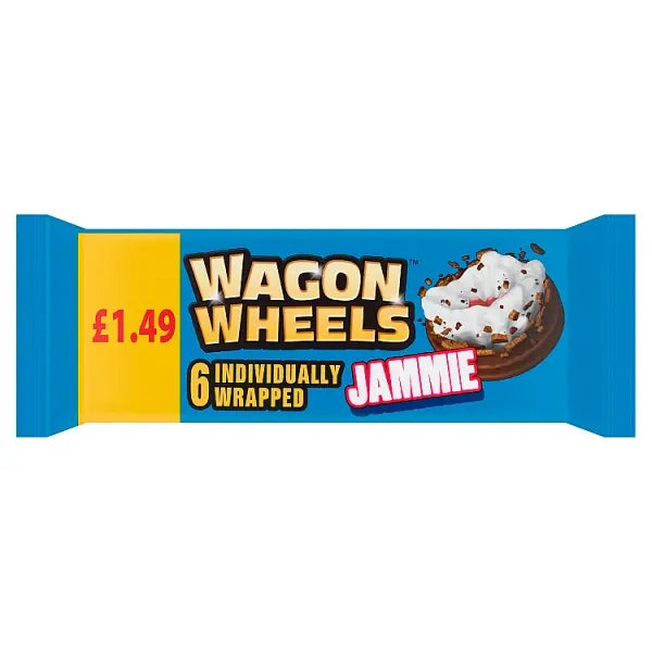 Burtons Wagon Wheels Jammie 229g