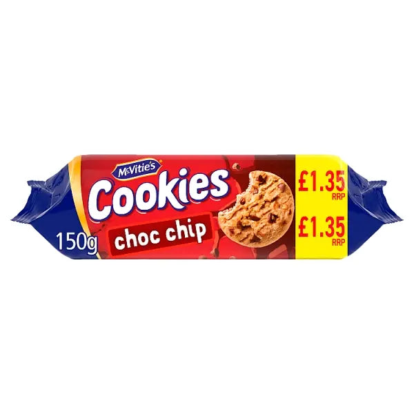 Mcvities Chocolate Chip Cookies 150g