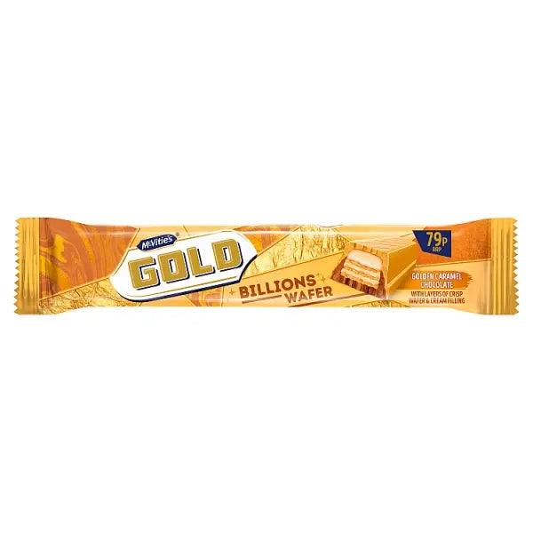 Mcvities Gold Billion Bar 39g