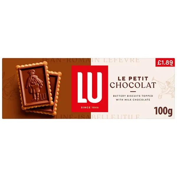 Lu Le Petit Chocolate Biscuits 100g