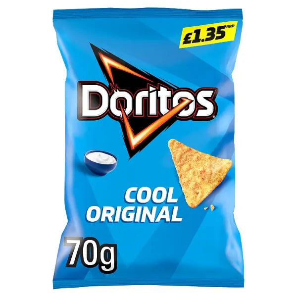 Doritos Cool Original Tortilla Chips Sharing Bag Crisps 70g