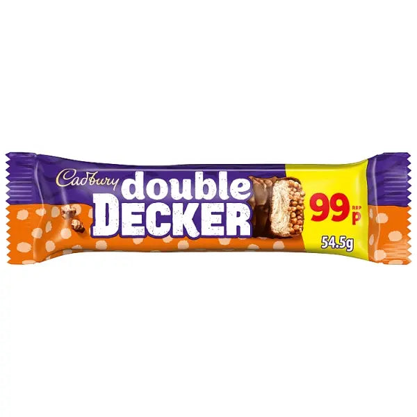 Cadbury Double Decker Chocolate Bar 54.5gm