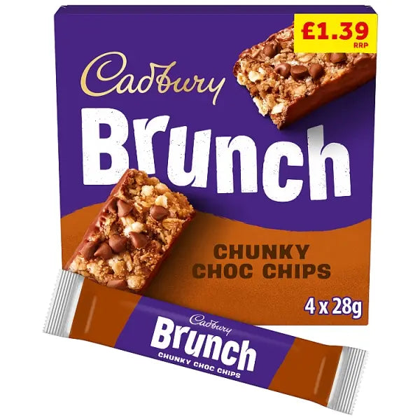 Cadburys Brunch Chocchip 28g
