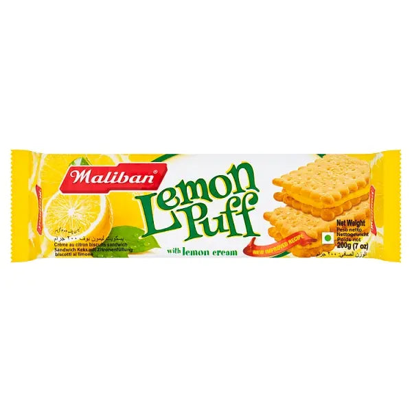 Maliban Lemon Puff Pm 200g