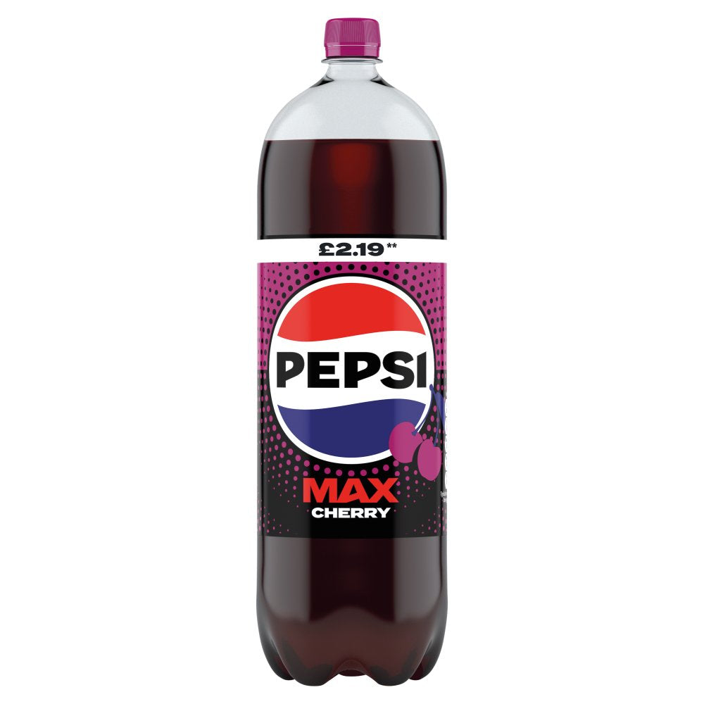 Pepsi Max Cherry Bottle PMP 2L