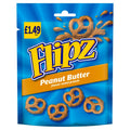 Flipz Peanut Butter Flavour Coated Pretzel Snacks 80g