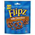 Flipz Milk Chocolate Coated Pretzel Snacks 80g