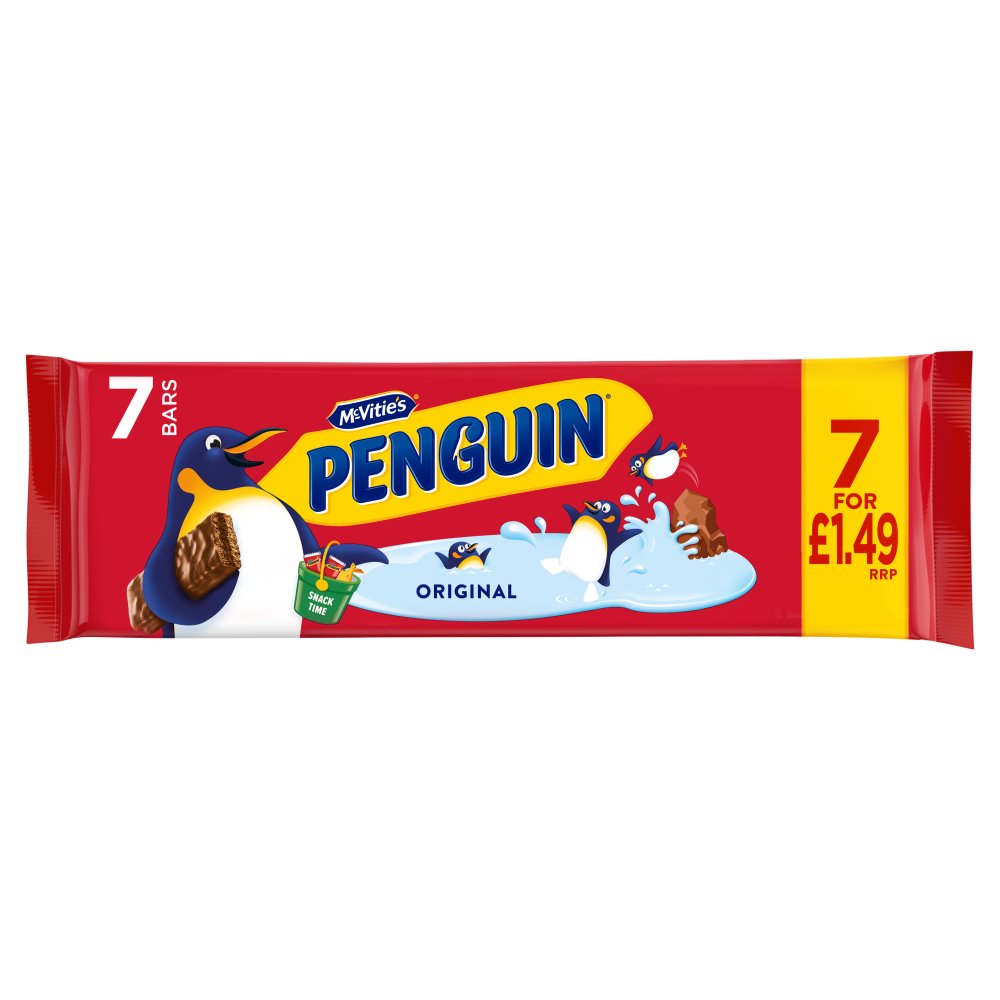 Mcvities Penguin Milk 7pk