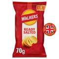 Walkers Ready Salted Crisps 70g