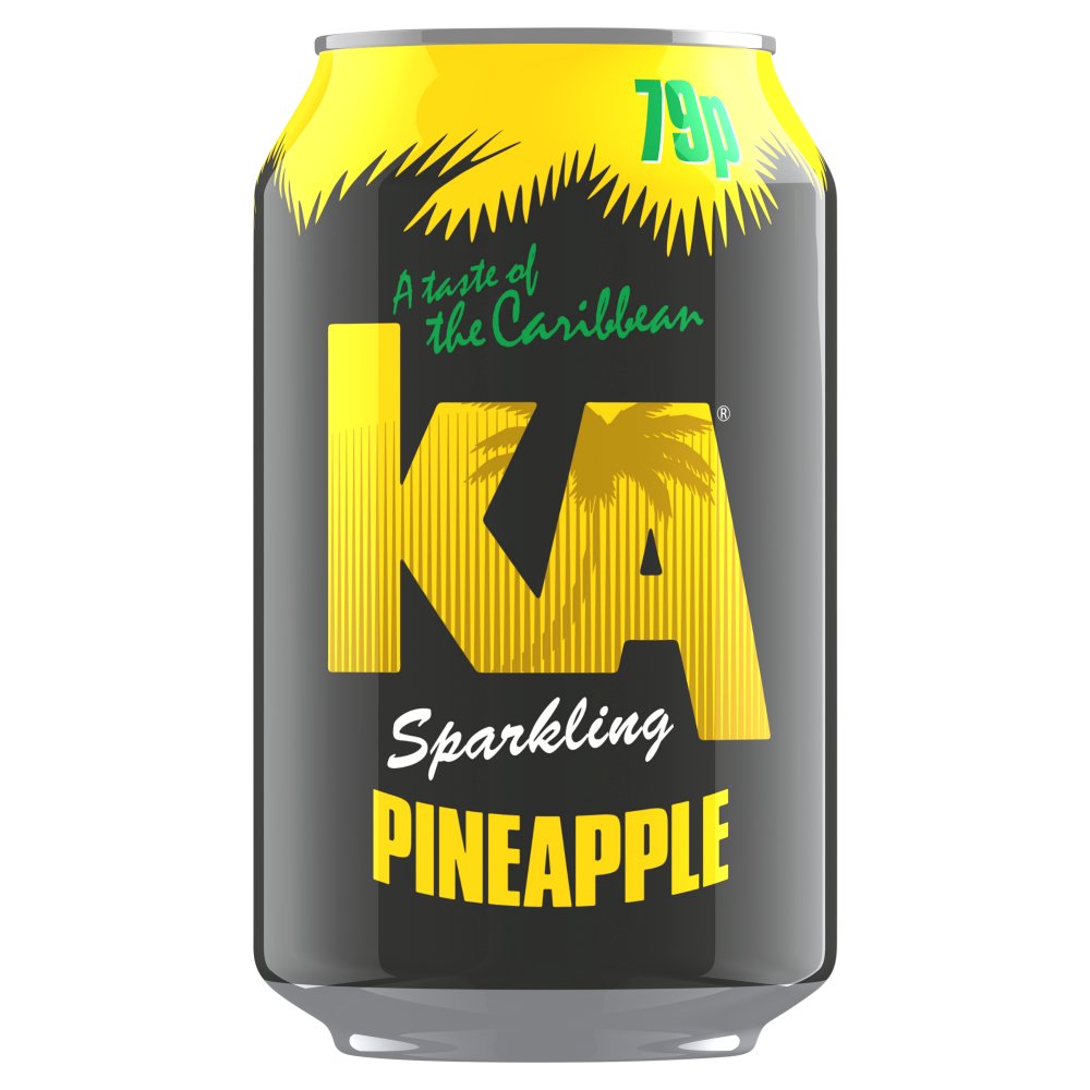 KA Sparkling Pineapple 330ml