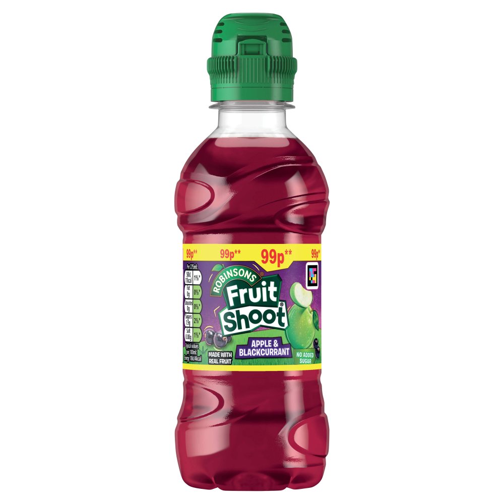 Fruit Shoot Apple & Blackcurrant Bottles 275ml