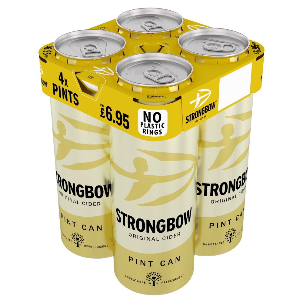 Strongbow Original Cider 4 x 568ml