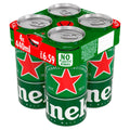 Heineken Original Quality Pure Malt Lager Cans 4 x 440ml