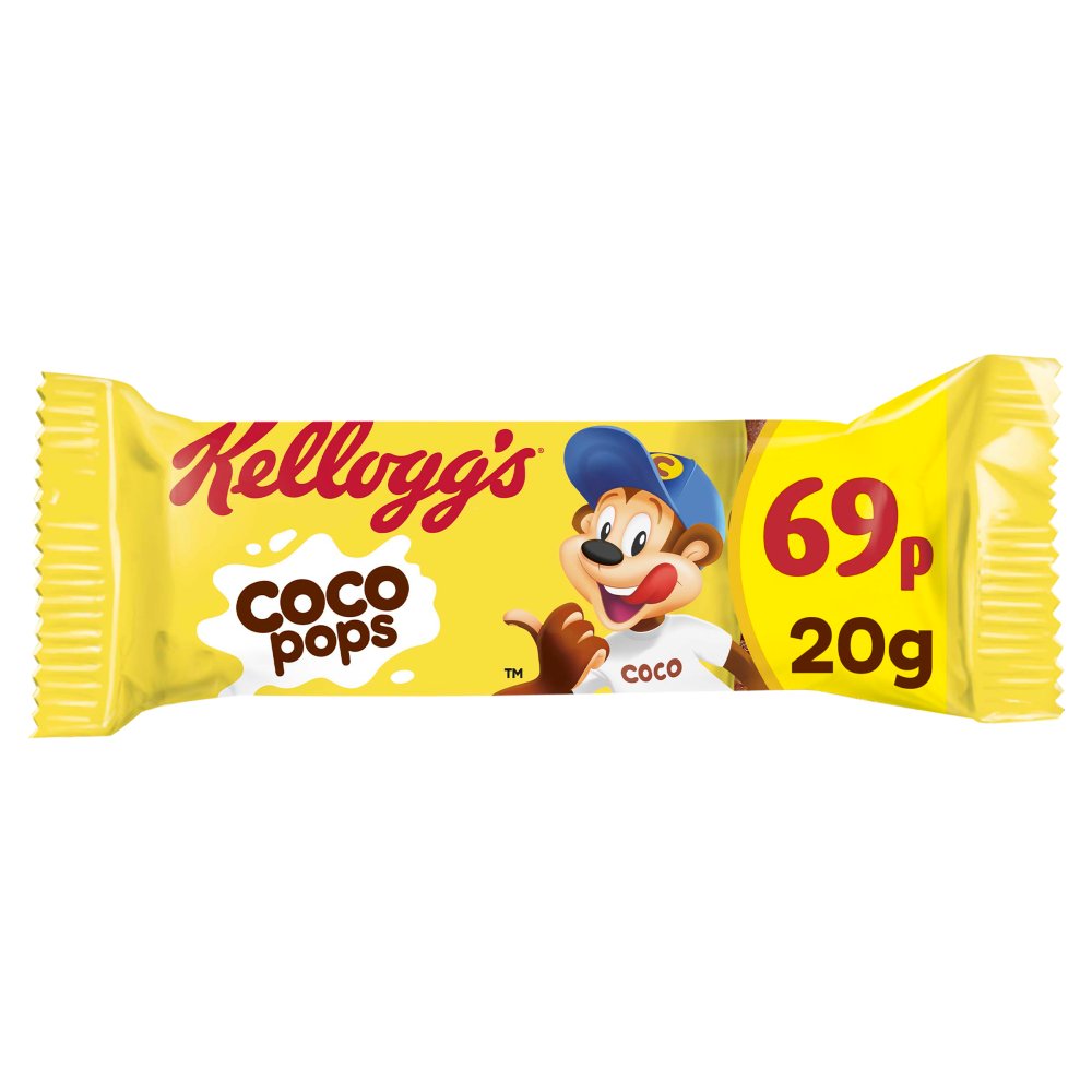 Kellogg's Coco Pops Cereal Snack Bar 20gm