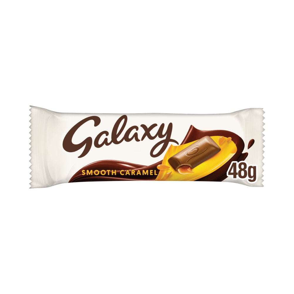 Galaxy Smooth Milk Chocolate Bar Caramel 48g