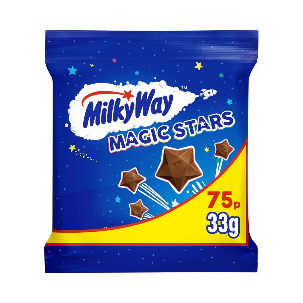 Milky Way Magic Stars Milk Chocolate Bag 33g