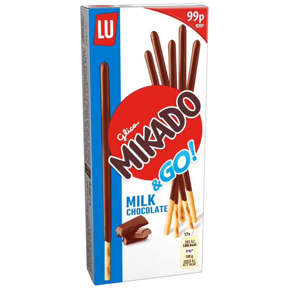 Mikado Milk Chocolate Biscuits 39g
