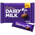 Cadbury Dairy Milk Chocolate Bar 4 Pack Multipack