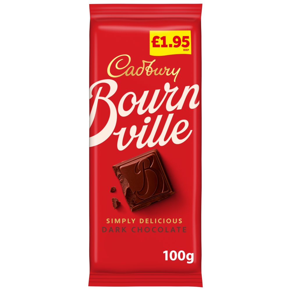Cadbury Bournville Classic Dark Chocolate Chocolate 100g
