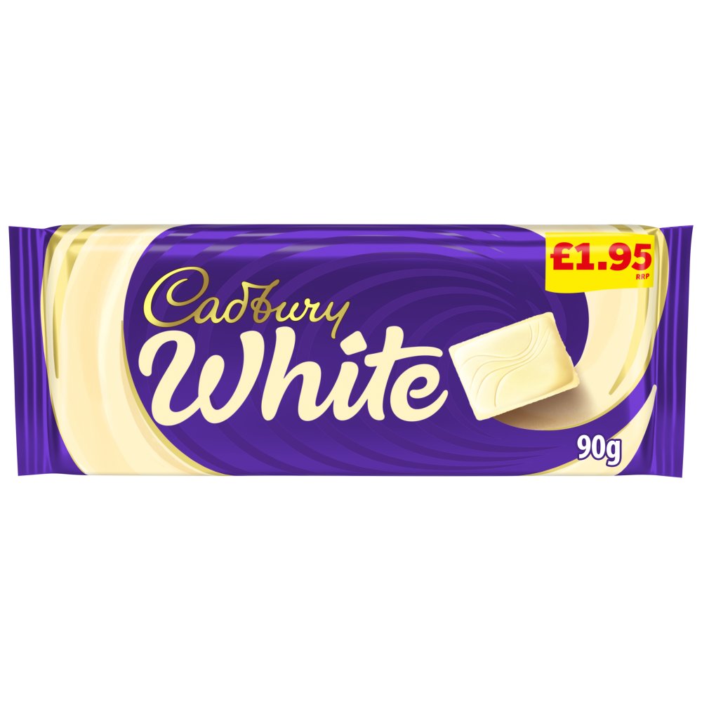 Cadbury White White Chocolate Chocolate 90g