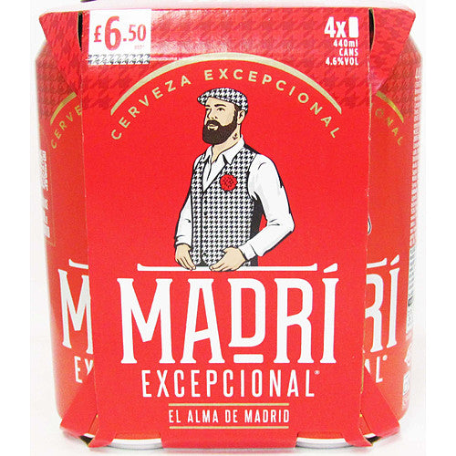 Madrí Excepcional 4 x 440ml