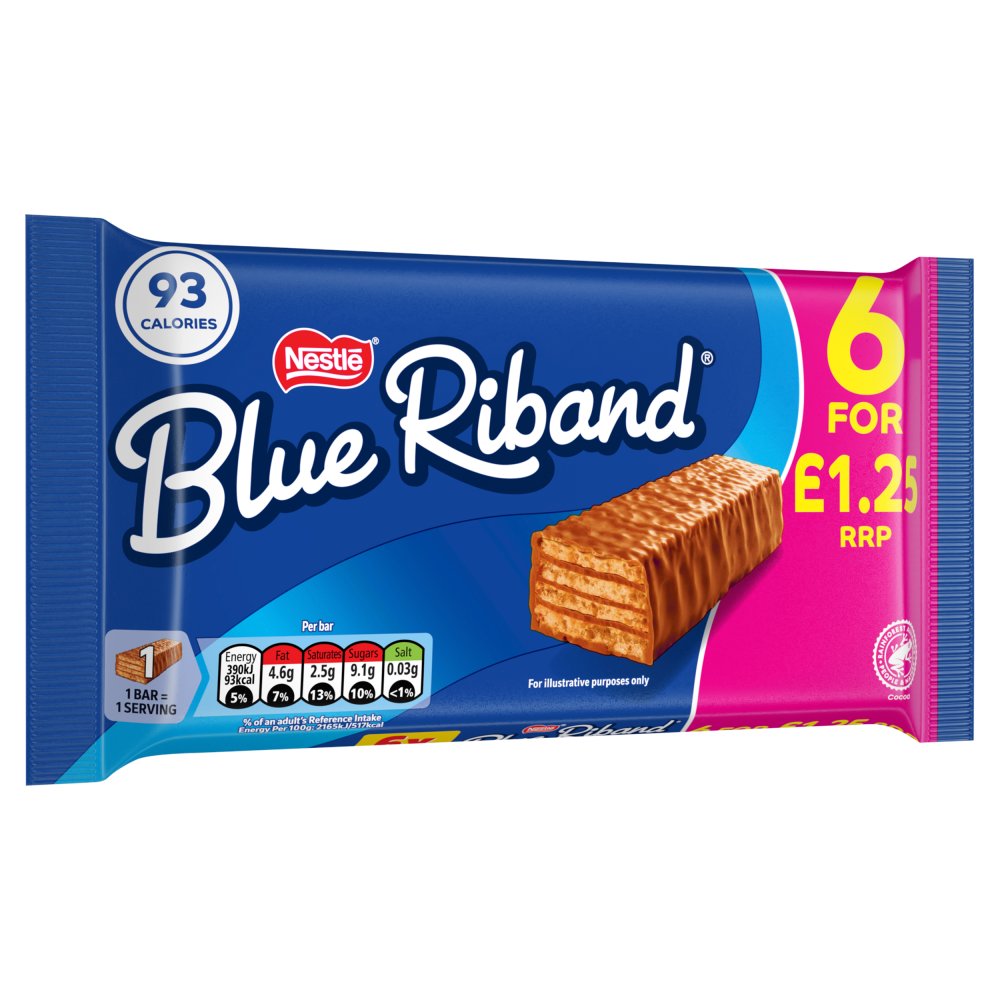 Blue Riband Original 6 x 18g (108g)