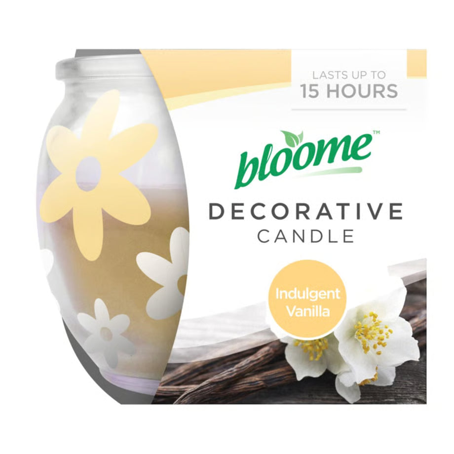 Bloome Indulgent Vanilla Decorative Candle