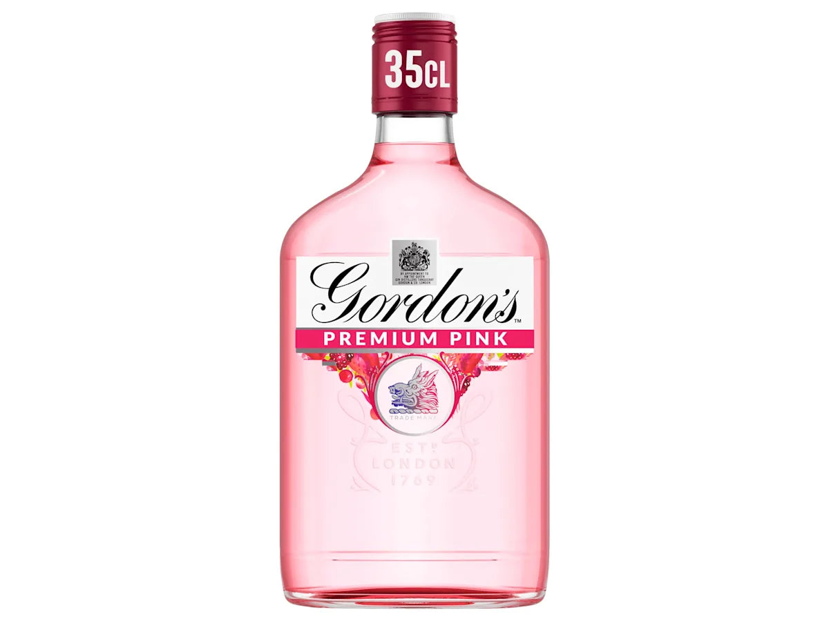 Gordon's Premium Pink Flavoured Gin Based Spirit Drink 35% vol 35cl