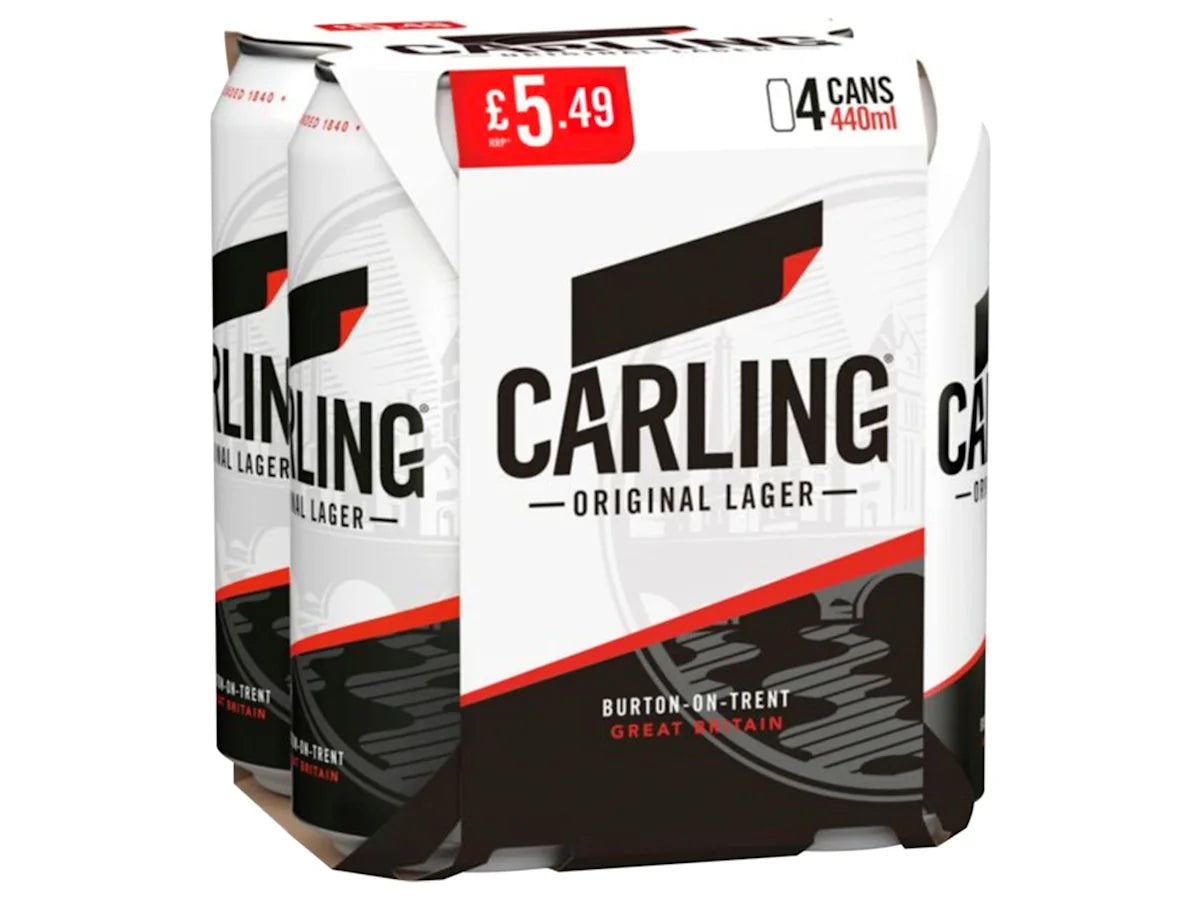 Carling Original Lager 4 x 400ml