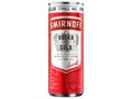 Smirnoff No. 21 Vodka and Cola 5% vol Ready to Drink Premix 250ml Can
