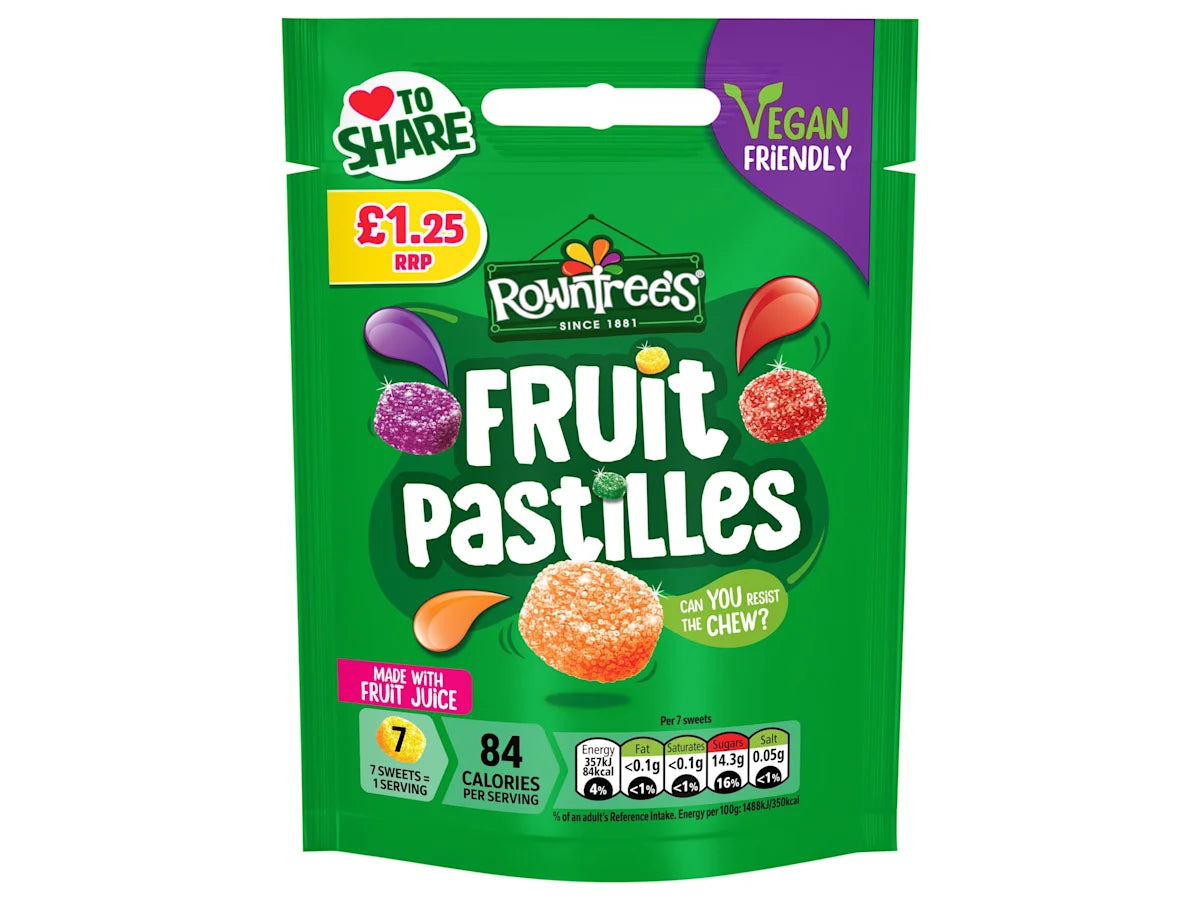 Rowntree's Fruit Pastilles 114g