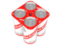 Red Stripe Jamaican Lager Beer Cans 4 x 440ml