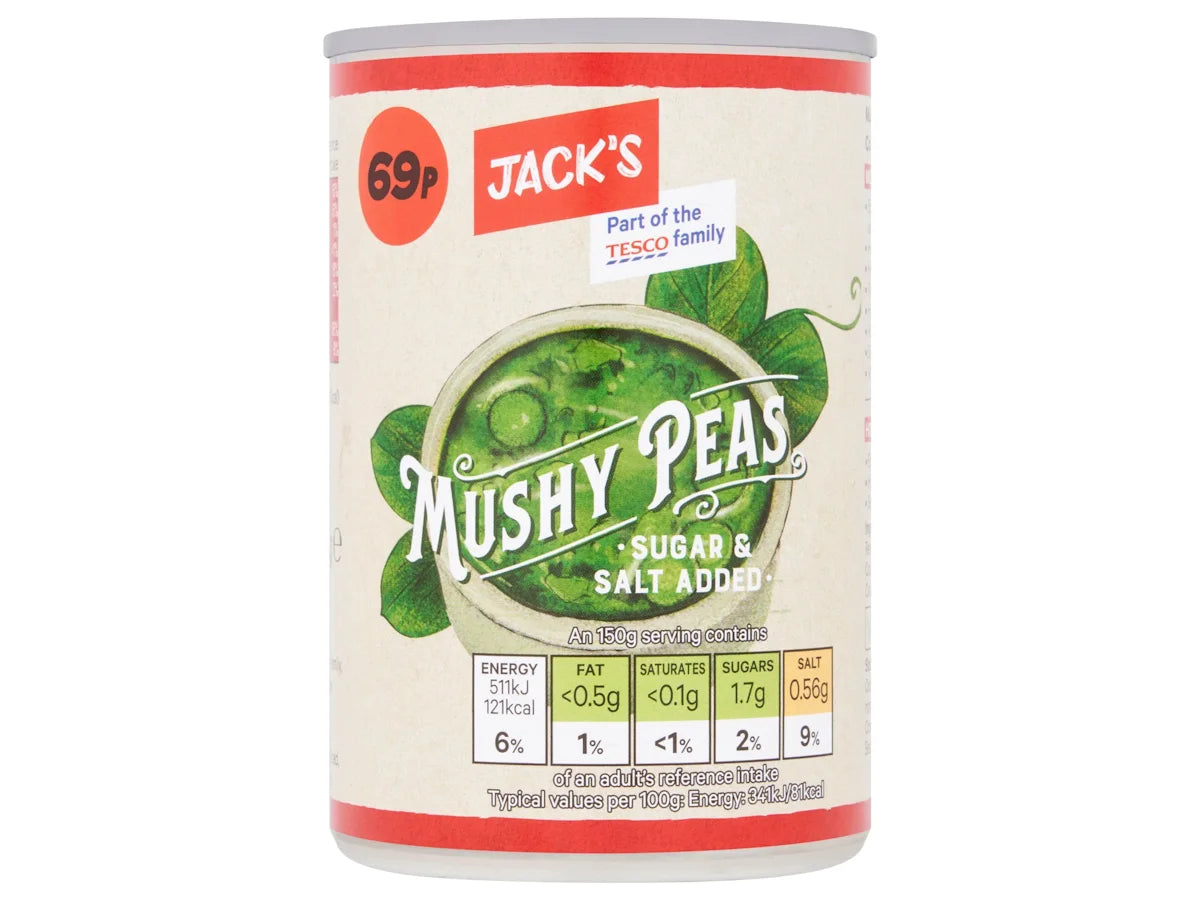 Jack's Mushy Peas 300g