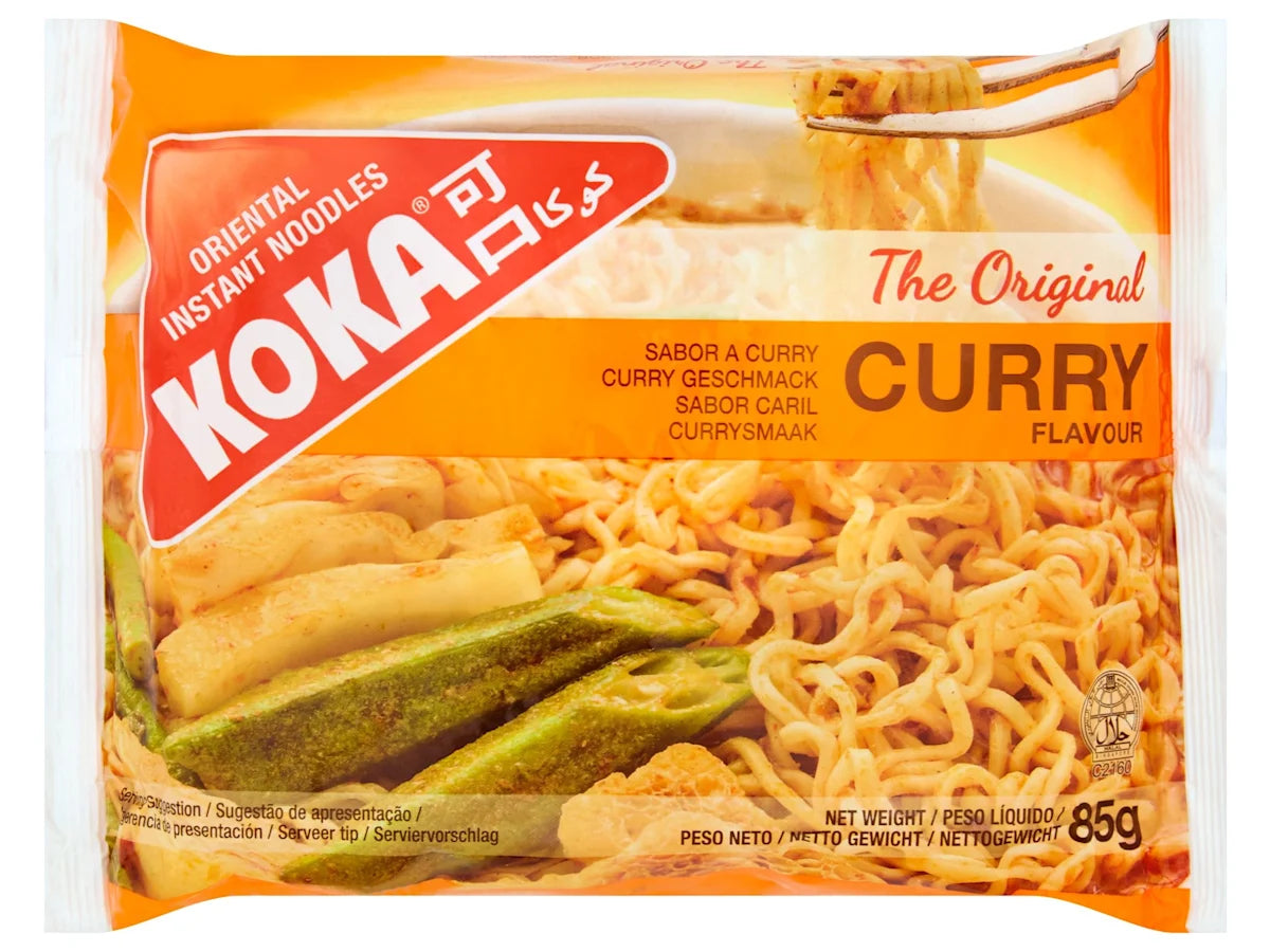 Koka Oriental Instant Noodles The Original Curry Flavour 85g