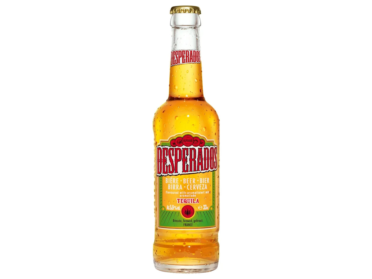 Desperados Tequila Lager Beer 330ml Bottle