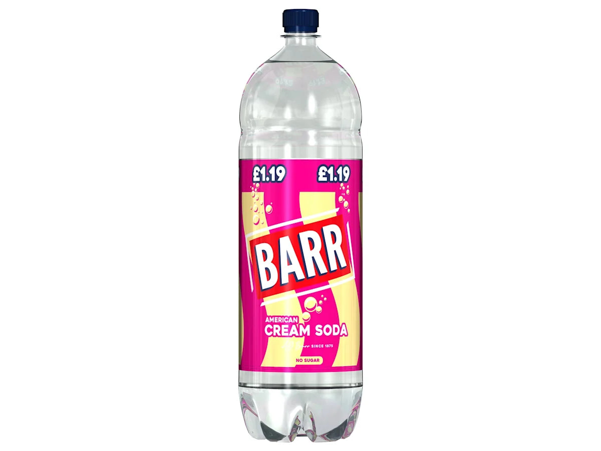 Barr American Cream Soda 2 Litre