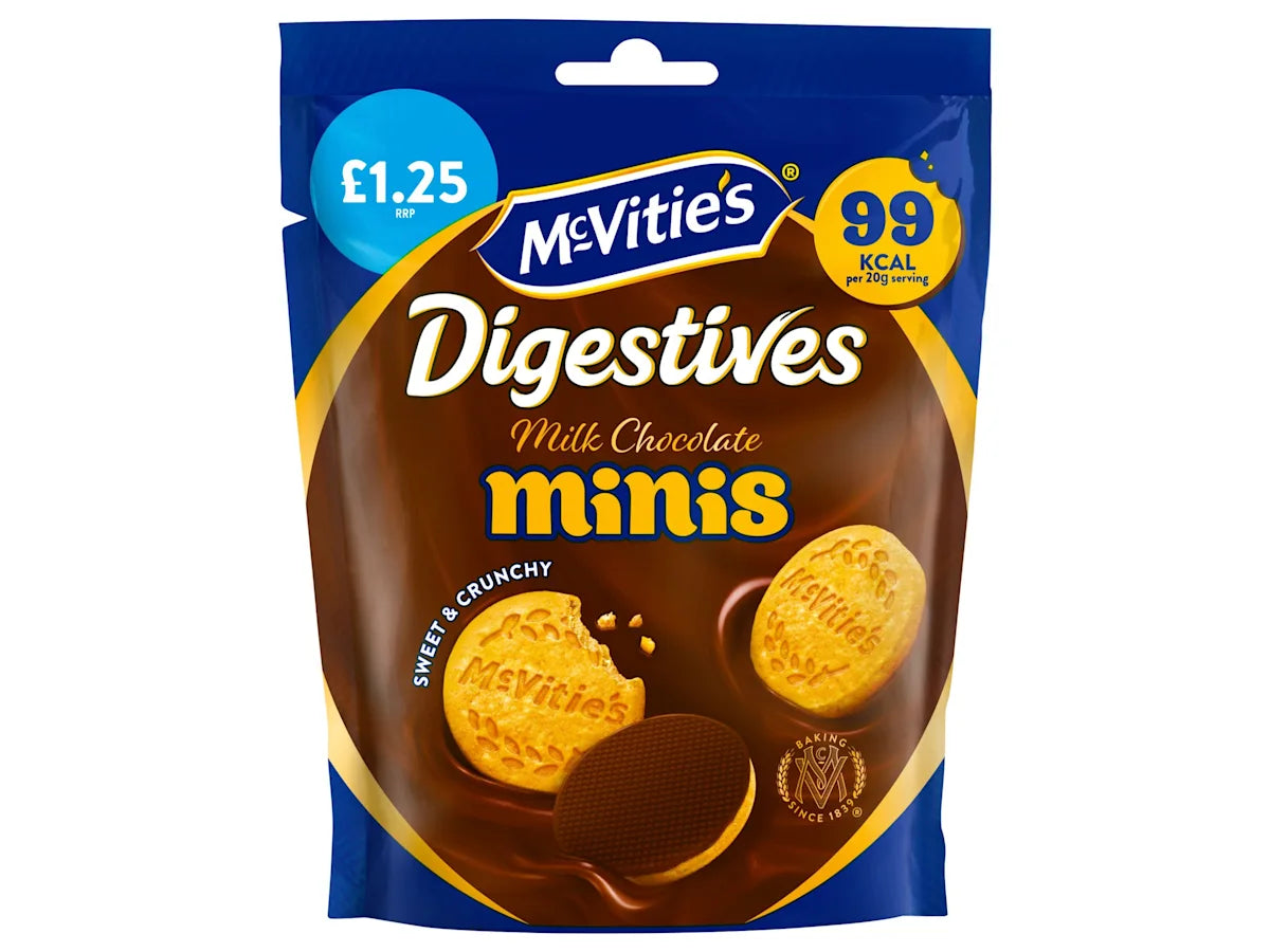 McVitie's Digestives Milk Chocolate Minis 80g