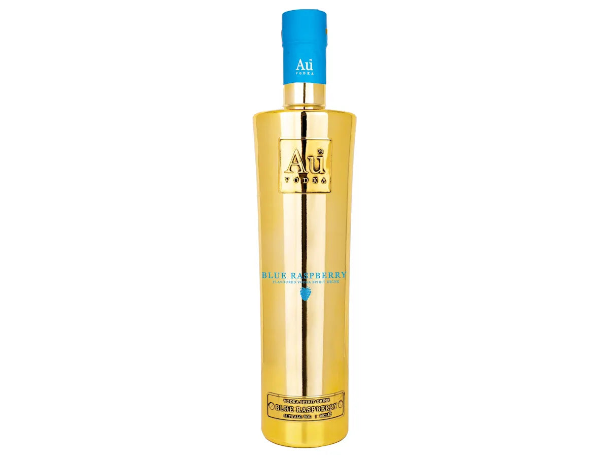 Au Vodka Blue Raspberry Flavoured Vodka Spirit Drink 70cl