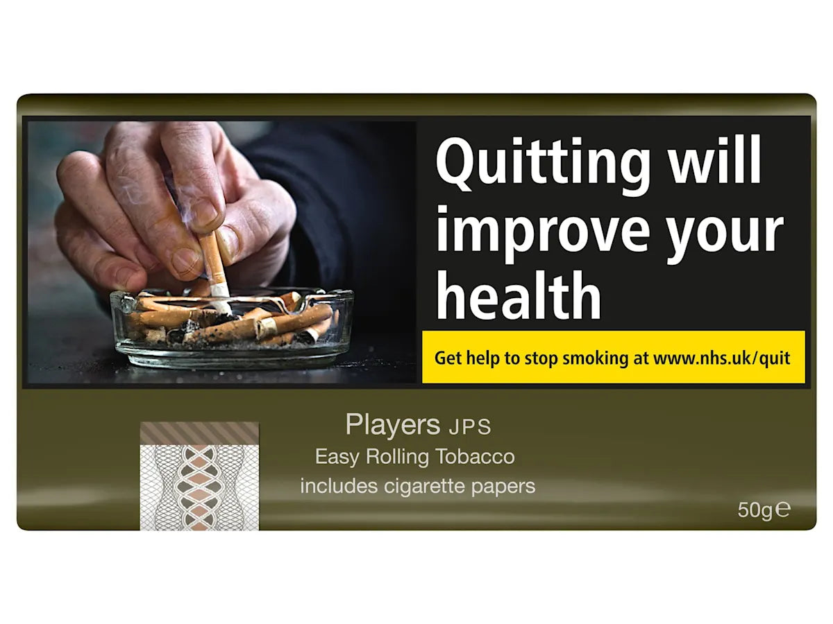 Players JPS Easy Rolling Tobacco including Papers 50g