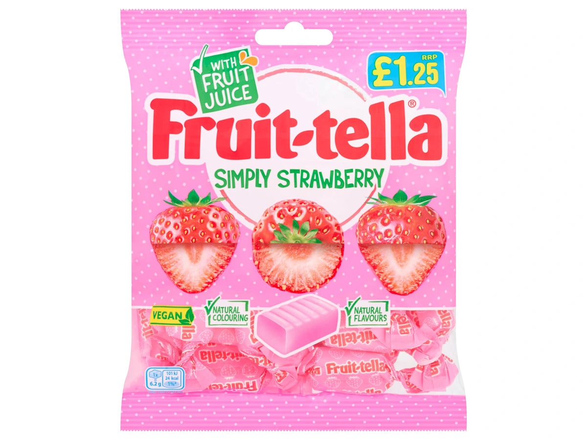 Fruit-tella Simply Strawberry 135g