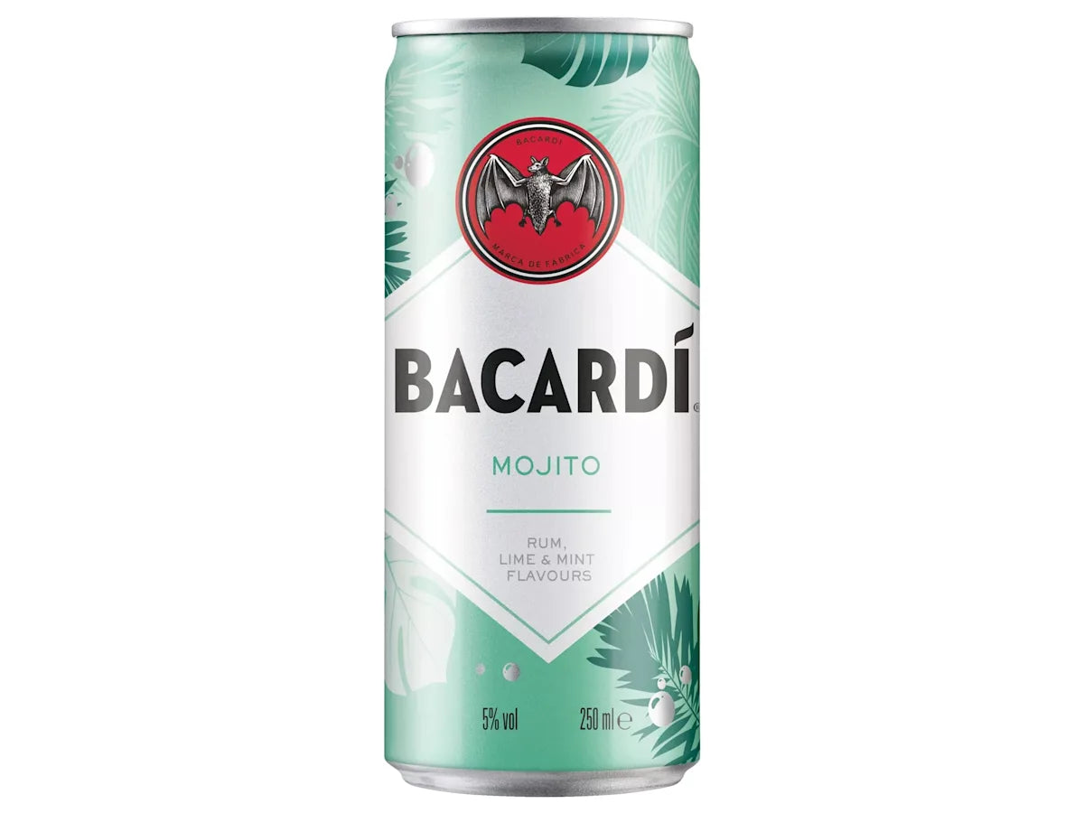 BACARDÍ Mojito Premix Rum Cocktail, 25cl