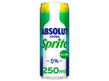 Absolut Vodka & Sprite 250ml