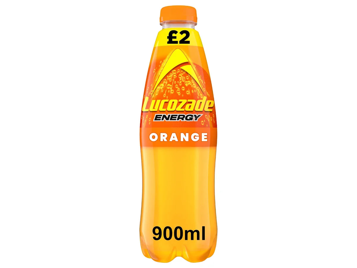 Lucozade Energy Drink Orange 900ml