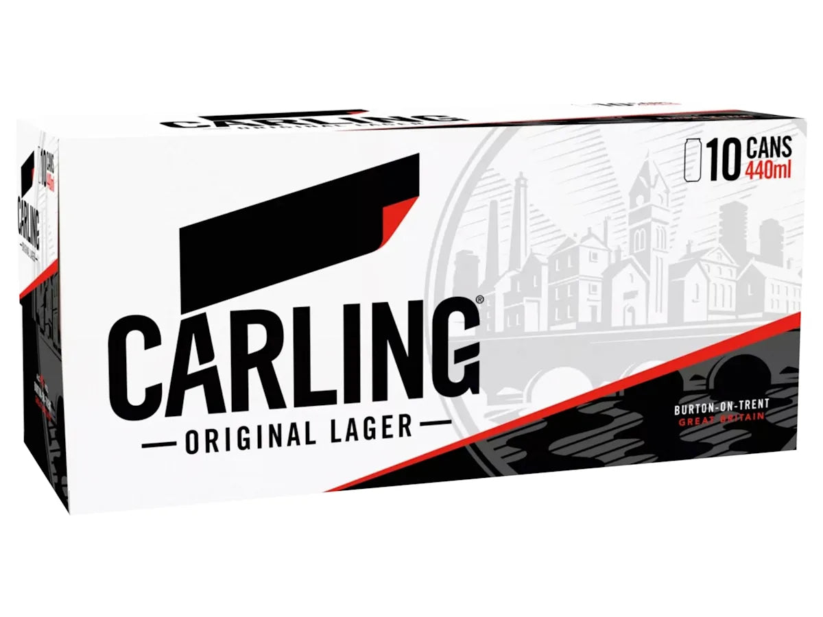 Carling Original Lager Beer 10 x 440ml