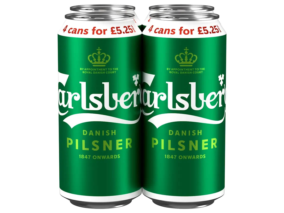 Carlsberg Danish Pilsner 4 x 440ml