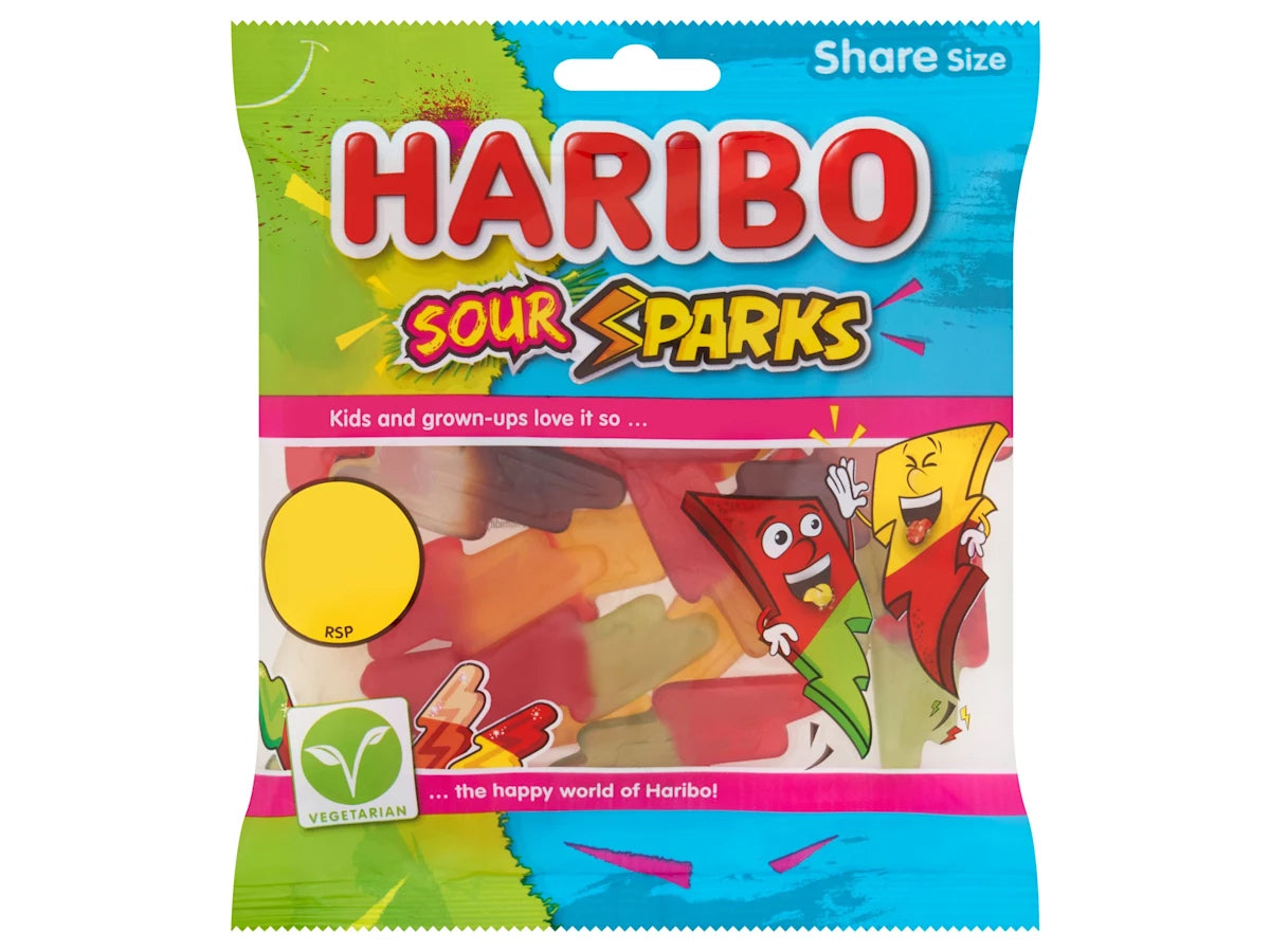 HARIBO Sour Sparks 140g