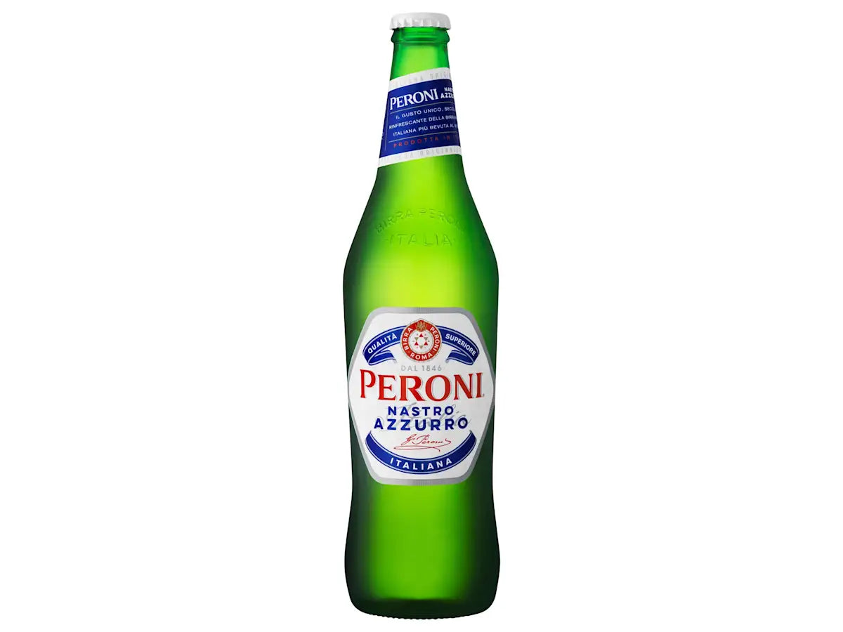 Peroni Nastro Azzurro Lager Beer Bottle 620ml