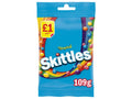 Skittles Vegan Chewy Sweets Tropical Fruit Flavoured Treat Bag 109g